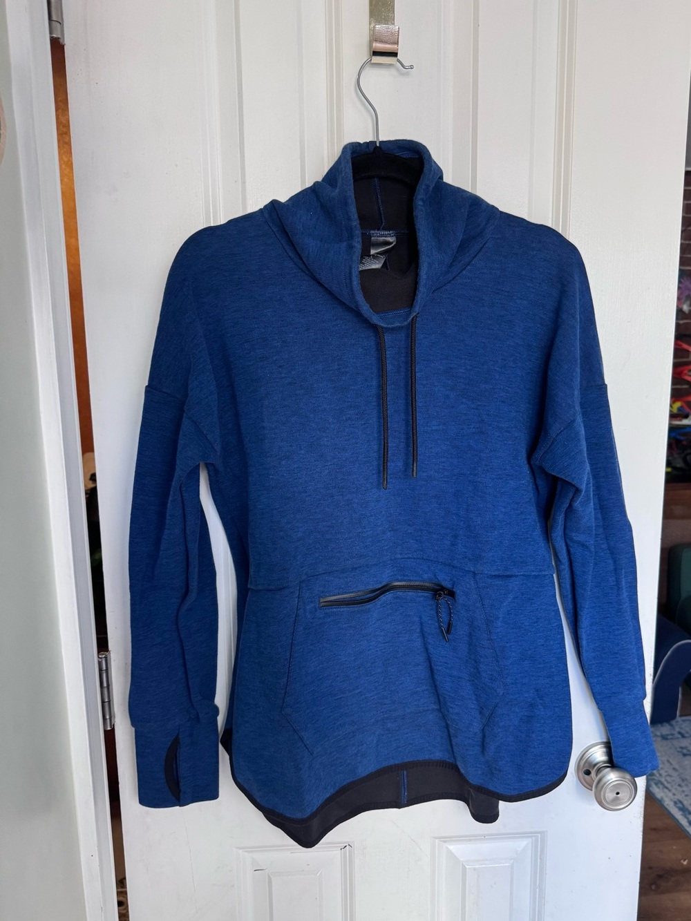 Champion Blue Women’s Pullover Hoodie Shirt